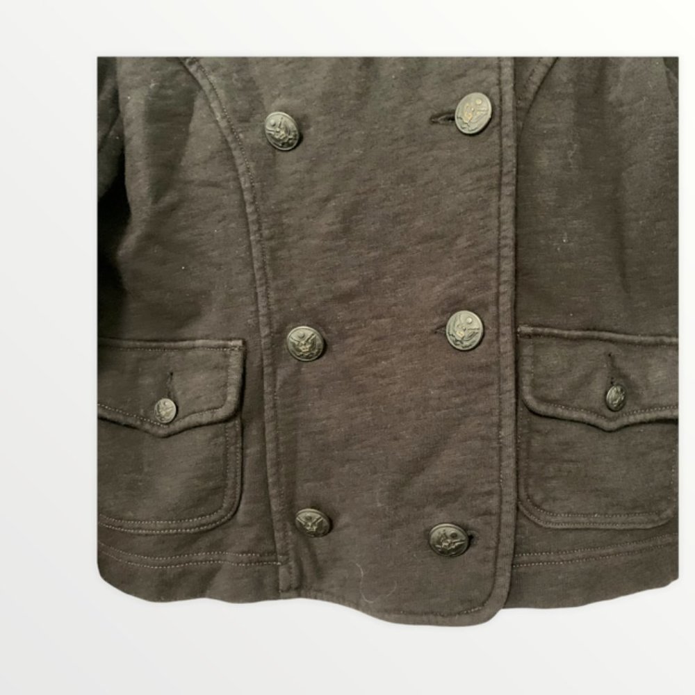 Ralph Lauren Polo Jeans Black Military  Jacket - Picture 2 of 7